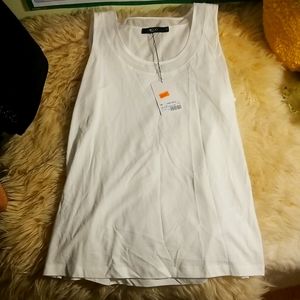 G2000 Woman White Tank Top Size 38